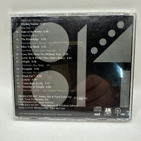 Janet Jacksons Rhythm Nation 1814 CD Album - Picture 2 of 3